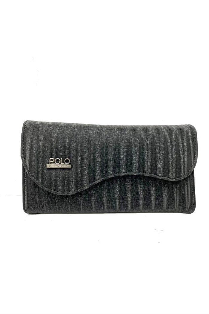 David Polo 903 Accessories Deri Cizgili Kadın Cüzdan