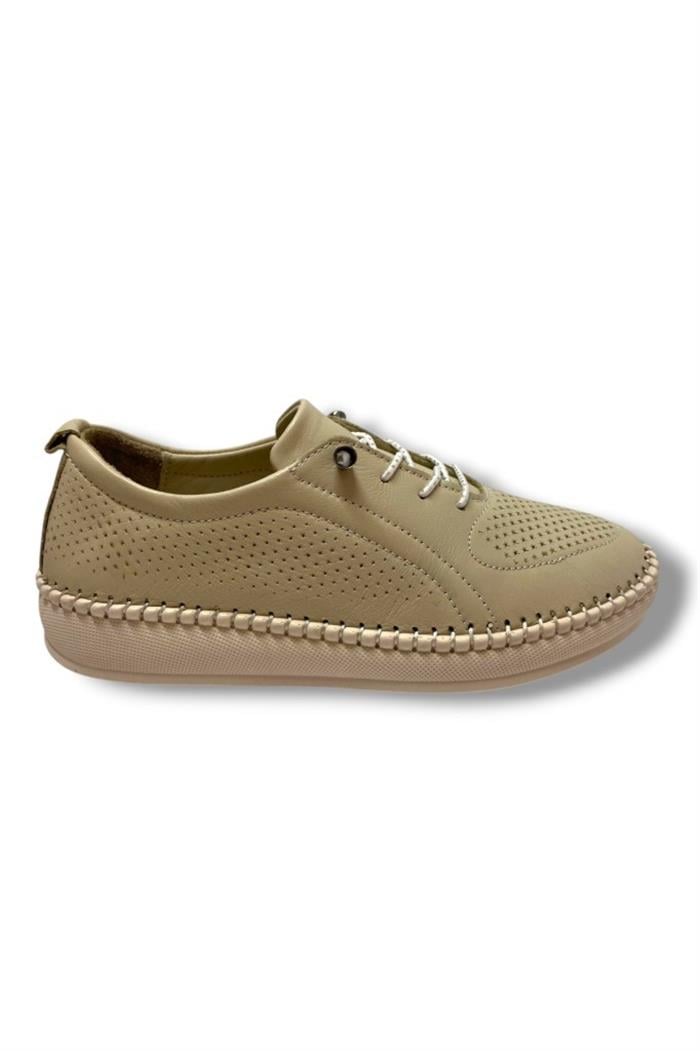 DM 212-25 Hakiki Deri Anatomik Slip On Kadın Ayakkabı