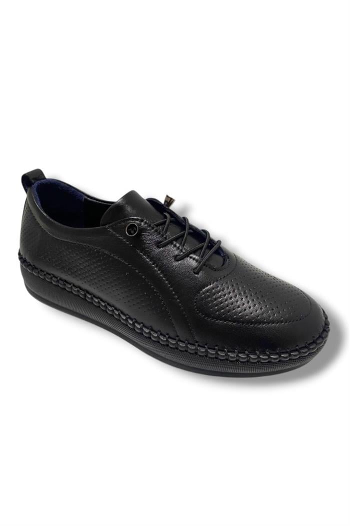 DM 212-25 Hakiki Deri Anatomik Slip On Kadın Ayakkabı