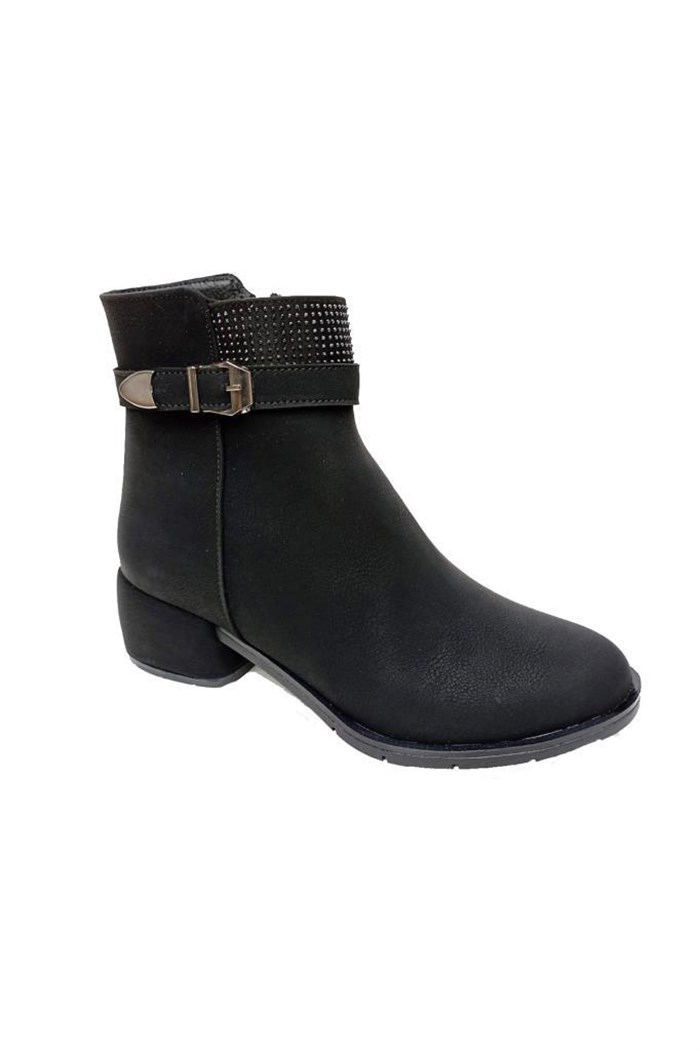 Erbay 500-22 Yağlı Deri Trend Fashion Kadın Bot