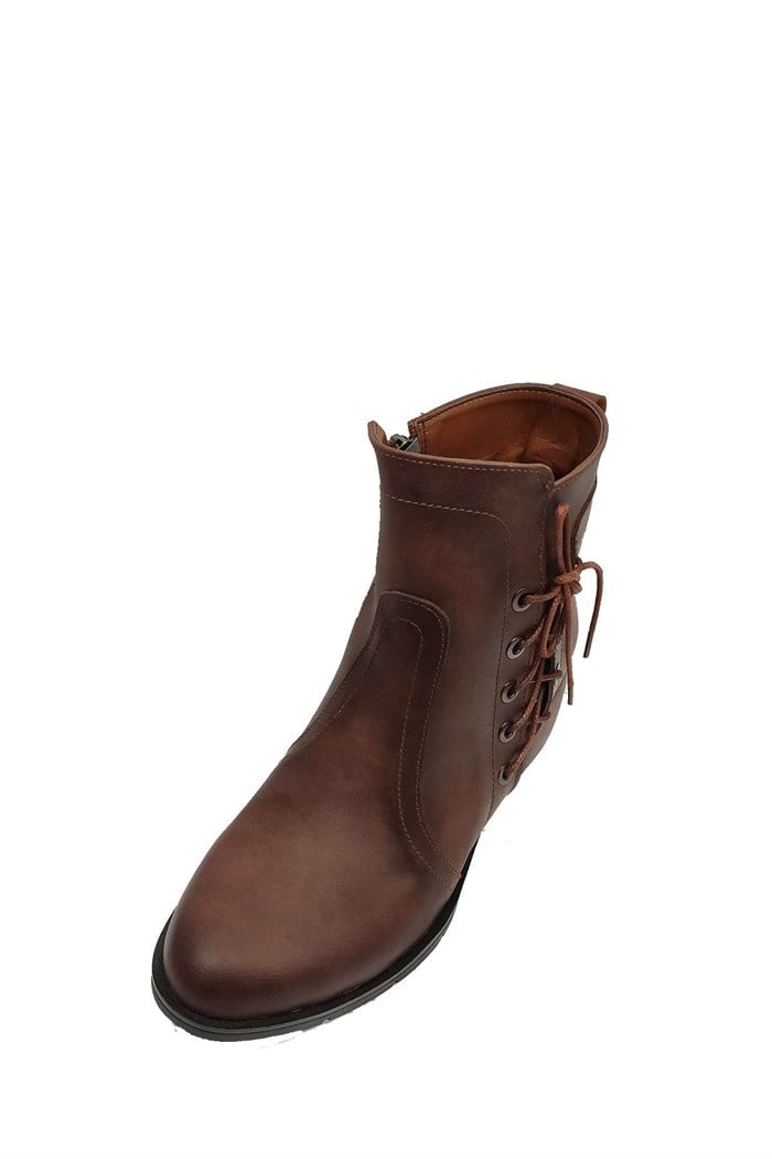 Erbay 502 Deri Trend Fashion Kadın Bot