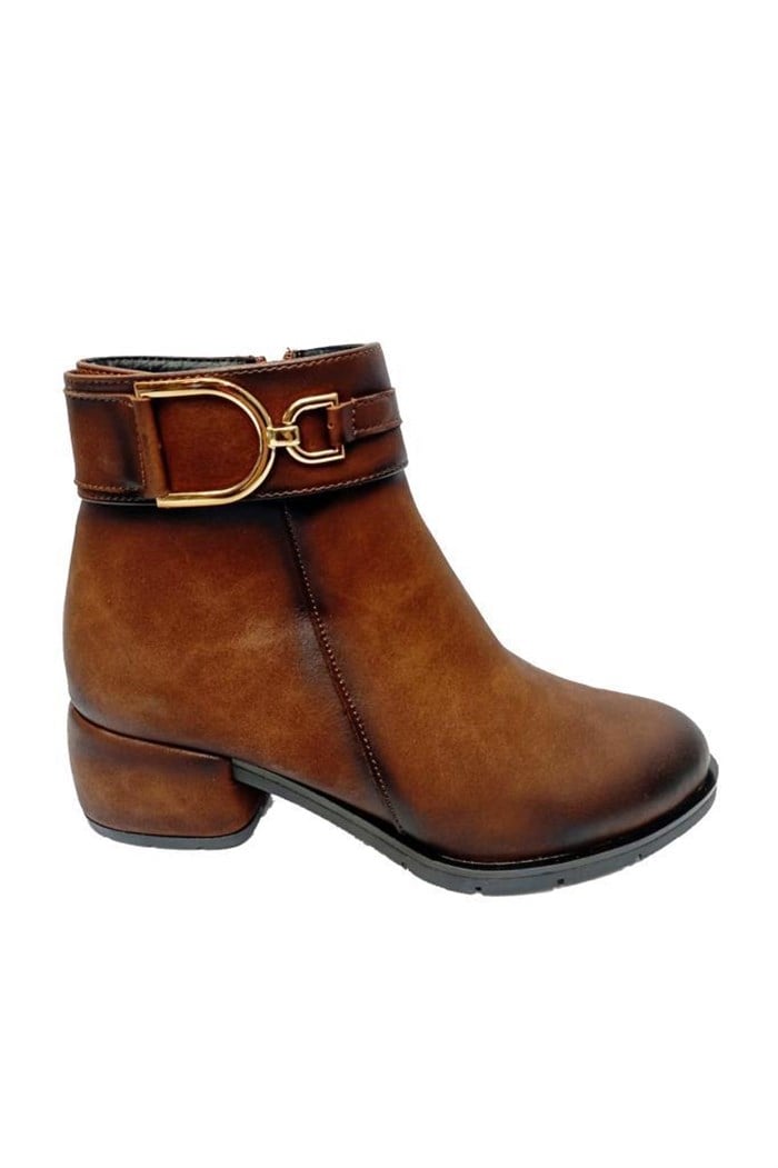 Erbay 516 Deri Trend Fashion Kadın Bot