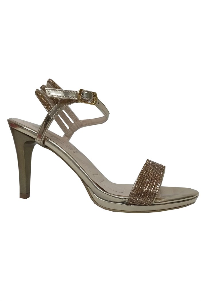 Erbay 90 Trend Fashion Taşlı Abiye Kadın Sandalet