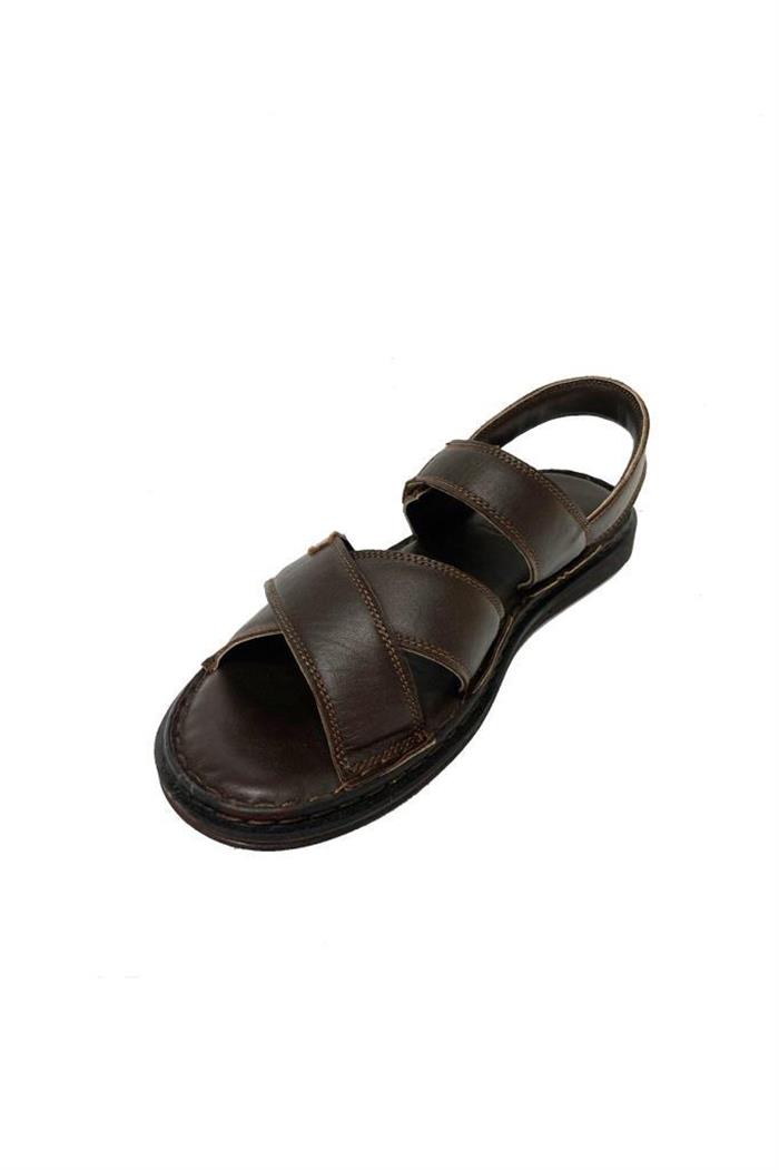 Esba 216-24 Hakiki Deri Anatomik Erkek Sandalet