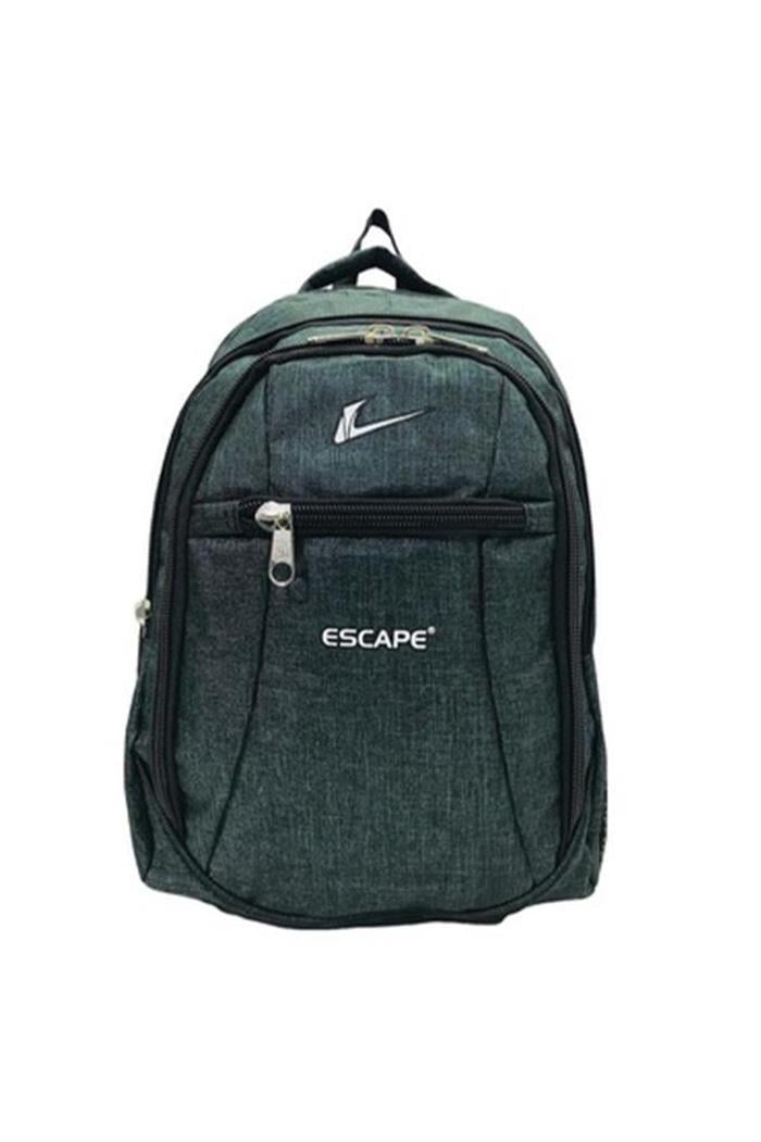 Escape 307-24  Laptop Bölmeli Çizgili Kumaş Sırt Çanta