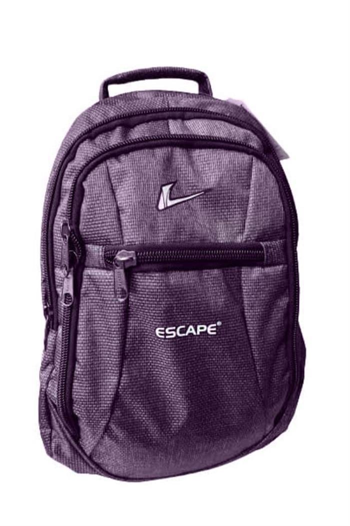 Escape 307-24  Laptop Bölmeli Ekose Desen Sırt Çanta