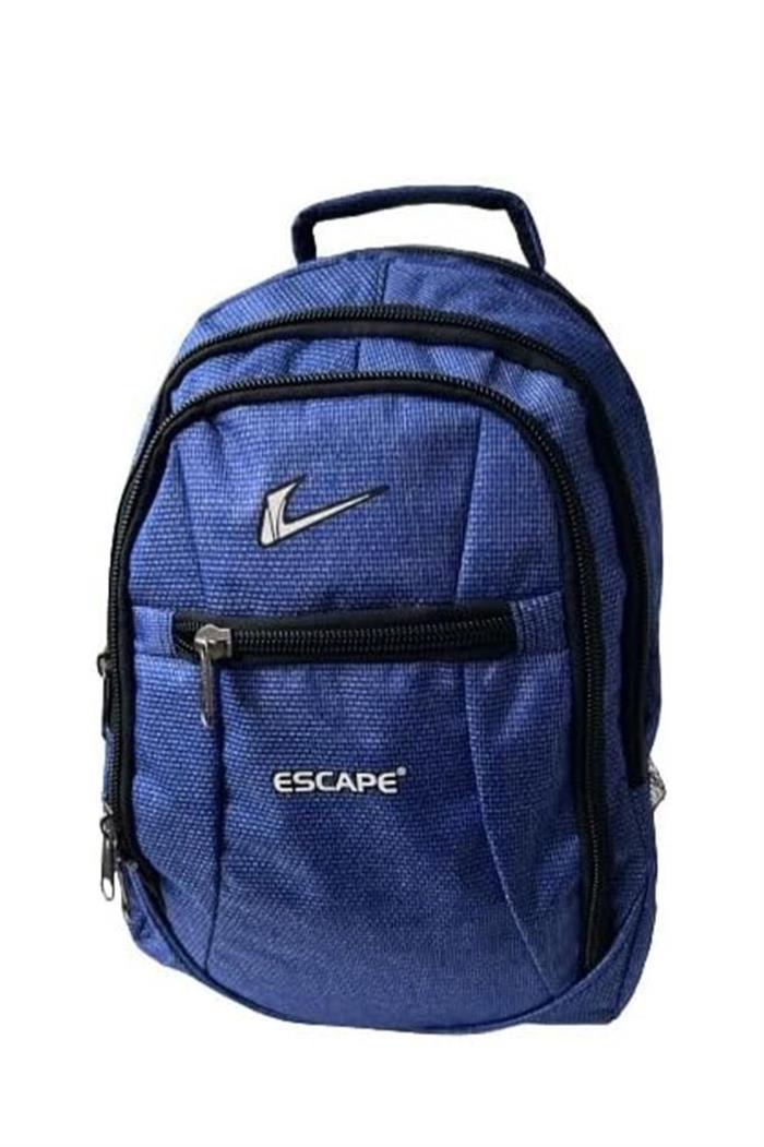 Escape 307-24  Laptop Bölmeli Ekose Desen Sırt Çanta