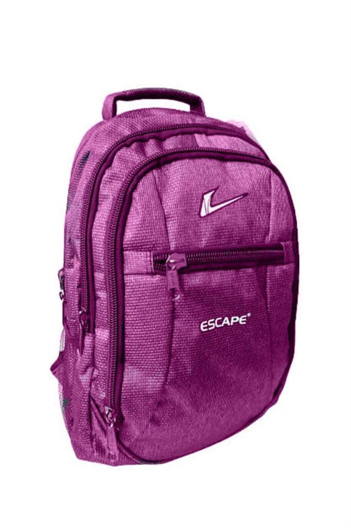 Escape 307-24  Laptop Bölmeli Ekose Desen Sırt Çanta