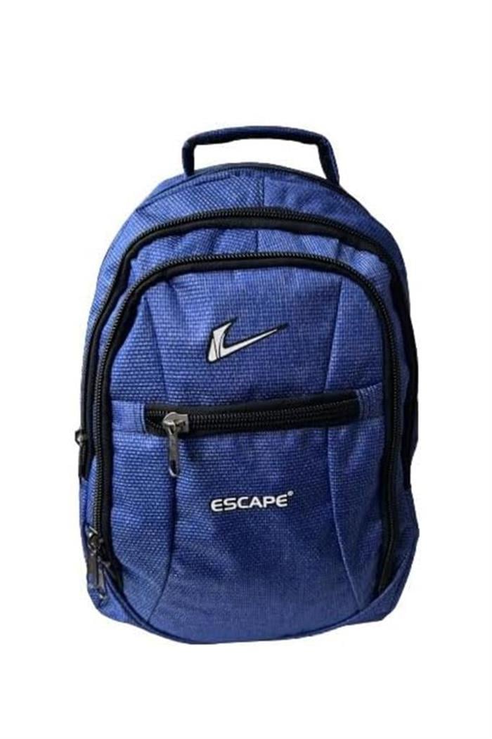 Escape 307-24  Laptop Bölmeli Ekose Desen Sırt Çanta