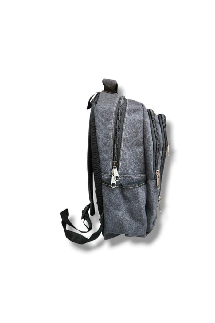 Escape 307-25 Kanvas Kumaş Laptop Bölmeli Okul Ve Günlük Sırt Çantası