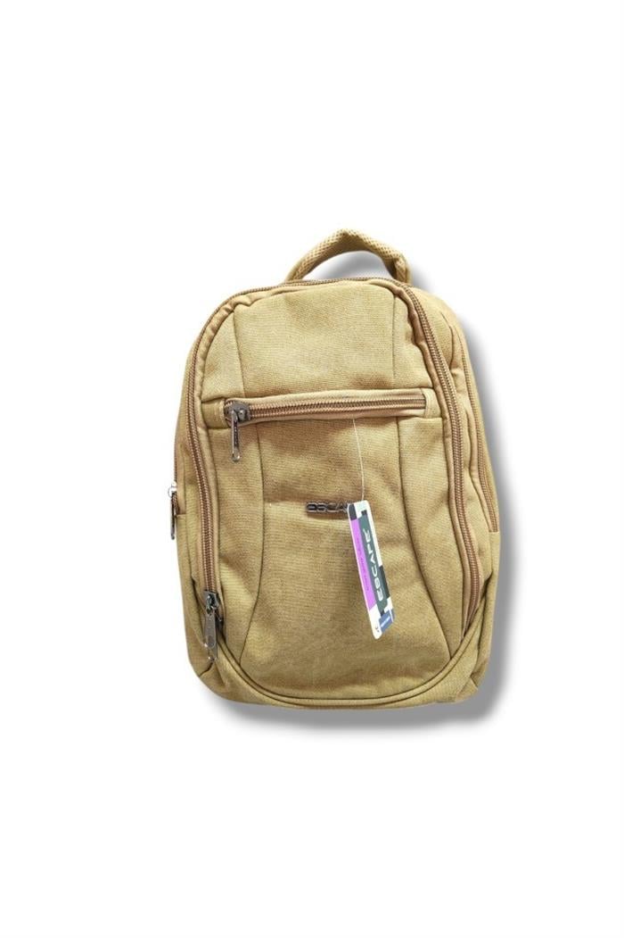 Escape 307-25 Kanvas Kumaş Laptop Bölmeli Okul Ve Günlük Sırt Çantası