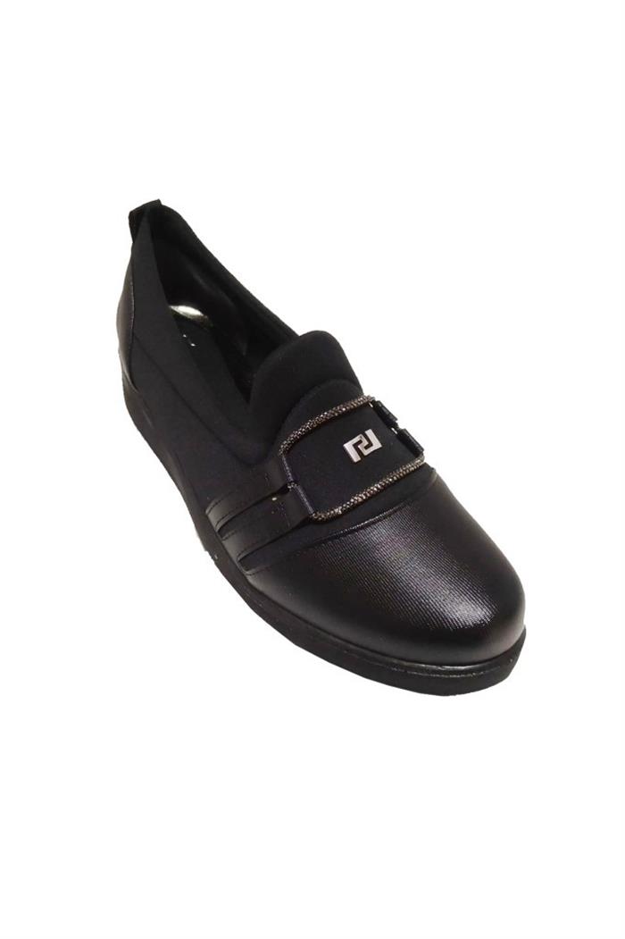 Exclusive Oi-3967 Deri Anatomik Dolgu Topuklu Kadın Ayakkabı