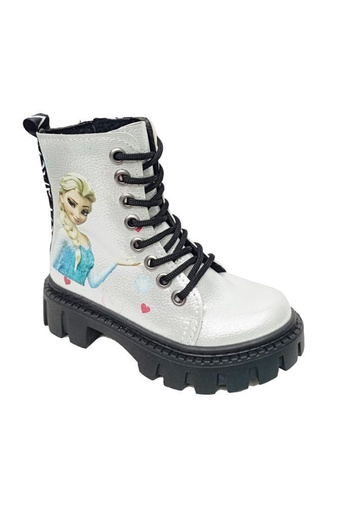 Fix Kids 9603-1 Parlak Deri Elsa Fashion Kız Çocuk Bot