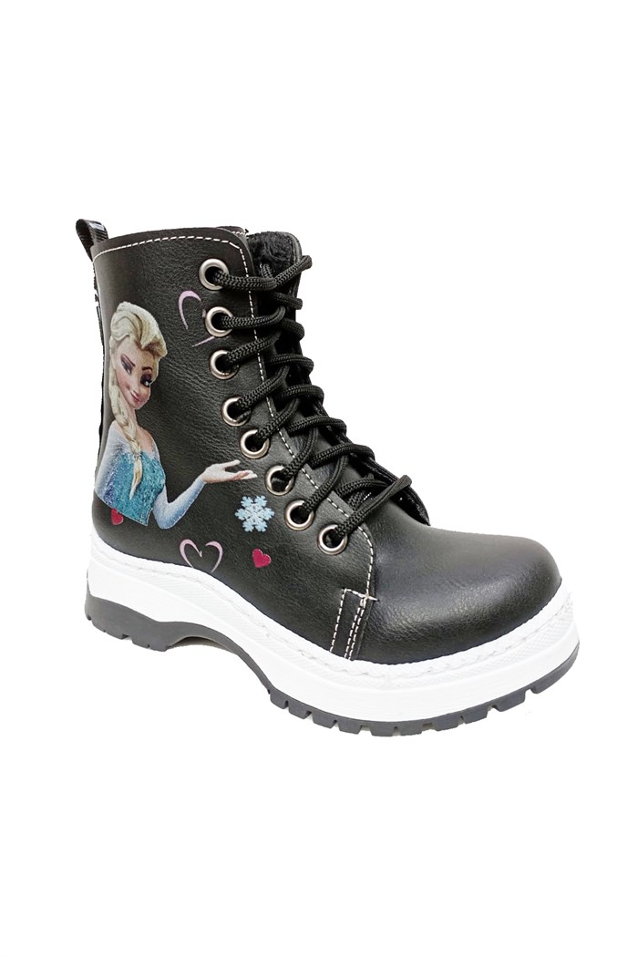 Fix Kids 9603 Deri Elsa Fashion Kız Çocuk Bot