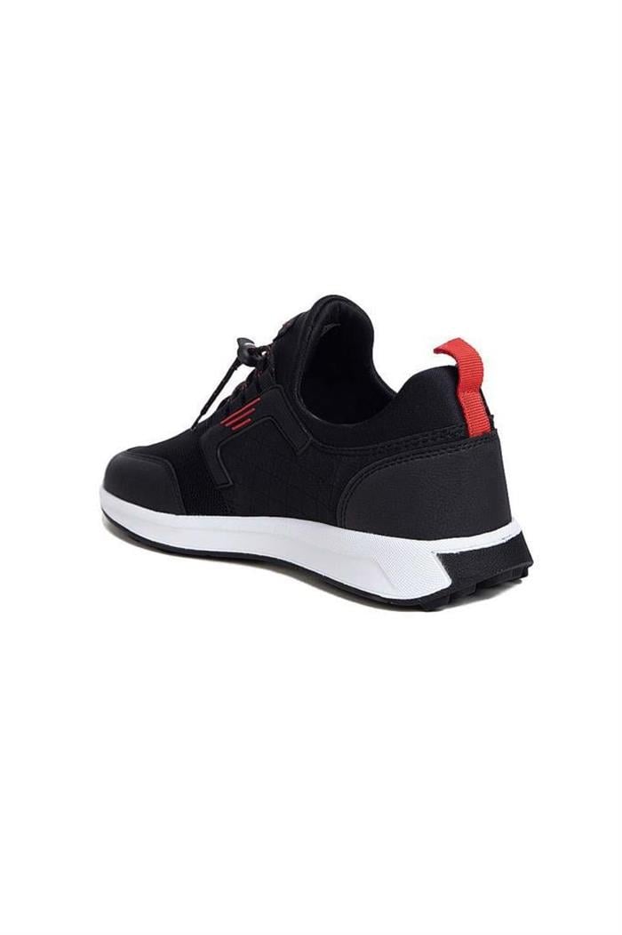 G-Class 1908-24 Trend Fashıon Sneakers Erkek Ayakkabı Siyah Kırmızı