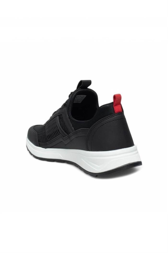 G-Class 6016-25 Deri Slip-On Anatomik Erkek Sneaker Siyah Beyaz