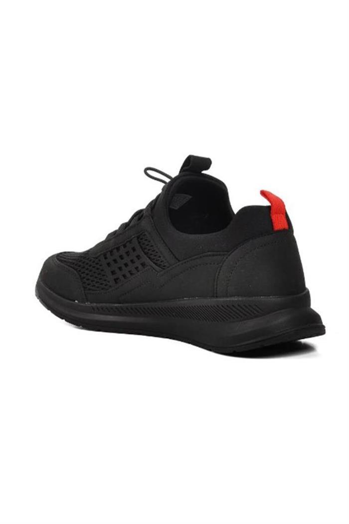 G-Class 610-24 Trend Fashıon Sneakers Erkek Ayakkabı Siyah Kırmızı