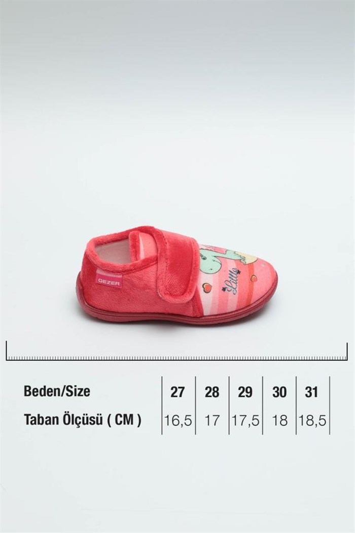 Gezer 03094 Temal Kumaş Kız Çocuk Halı Ayakkabı 27-30