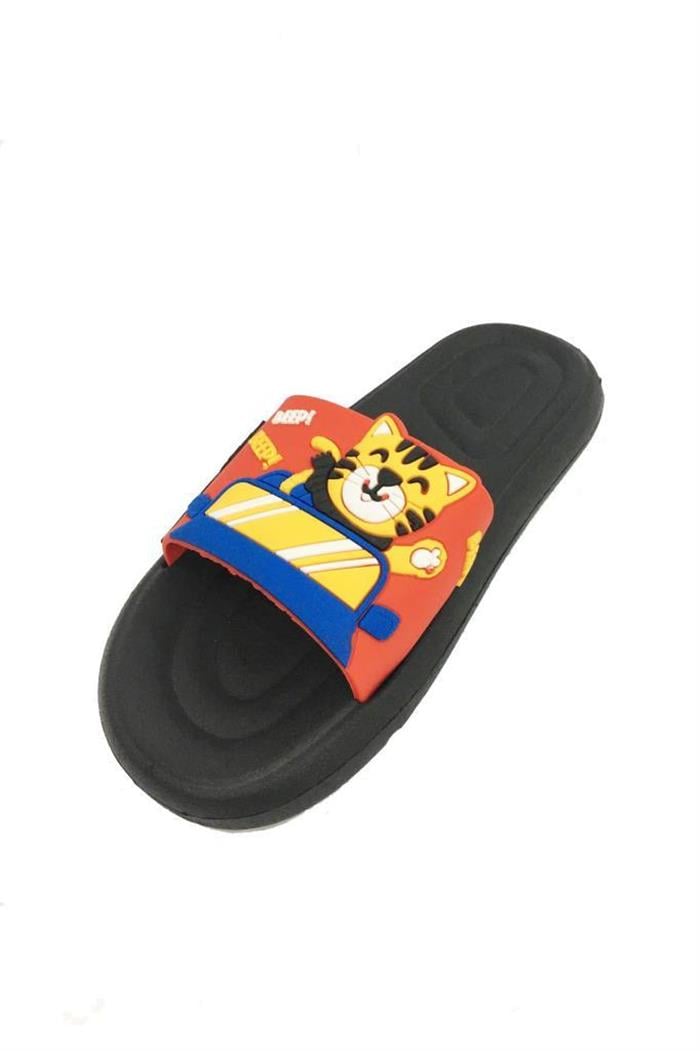 Gezer 15046 Beep Beep Kedicik Erkek Çocuk Terlik 25-29