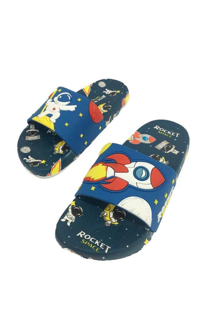 Gezer 15059 Rocket Space Erkek Çocuk Terlik 31-35
