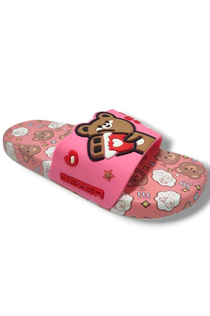 Gezer 15651-25 Chocohleate Milk Kız Çocuk Terlik 31-35
