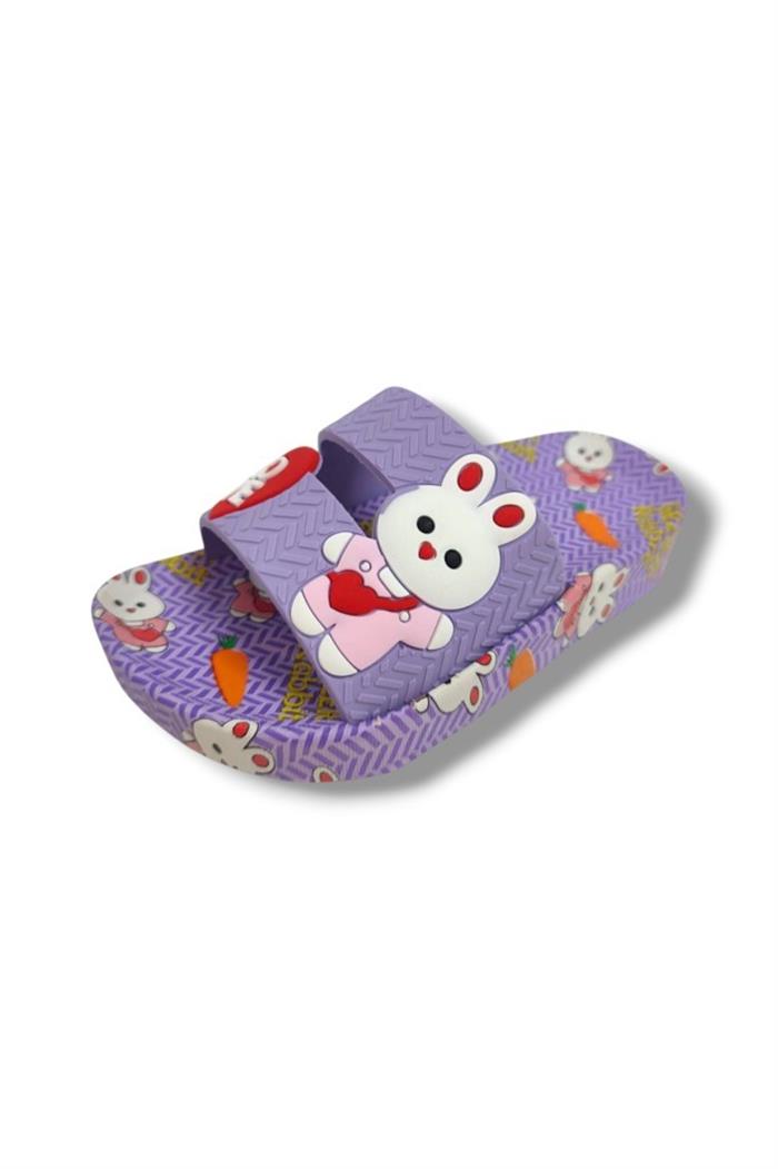 Gezer 16257-25 Love Tavşan Fİgürlü Kız Çocuk Terlik 25-29