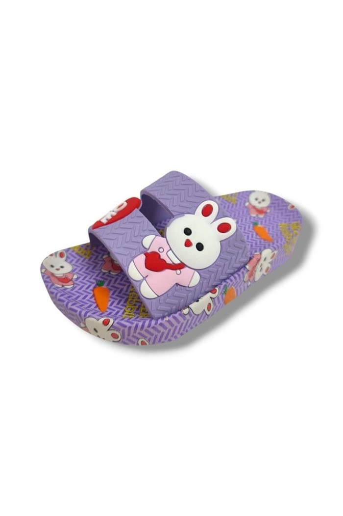 Gezer 16257-25 Love Tavşan Fİgürlü Kız Çocuk Terlik 25-29