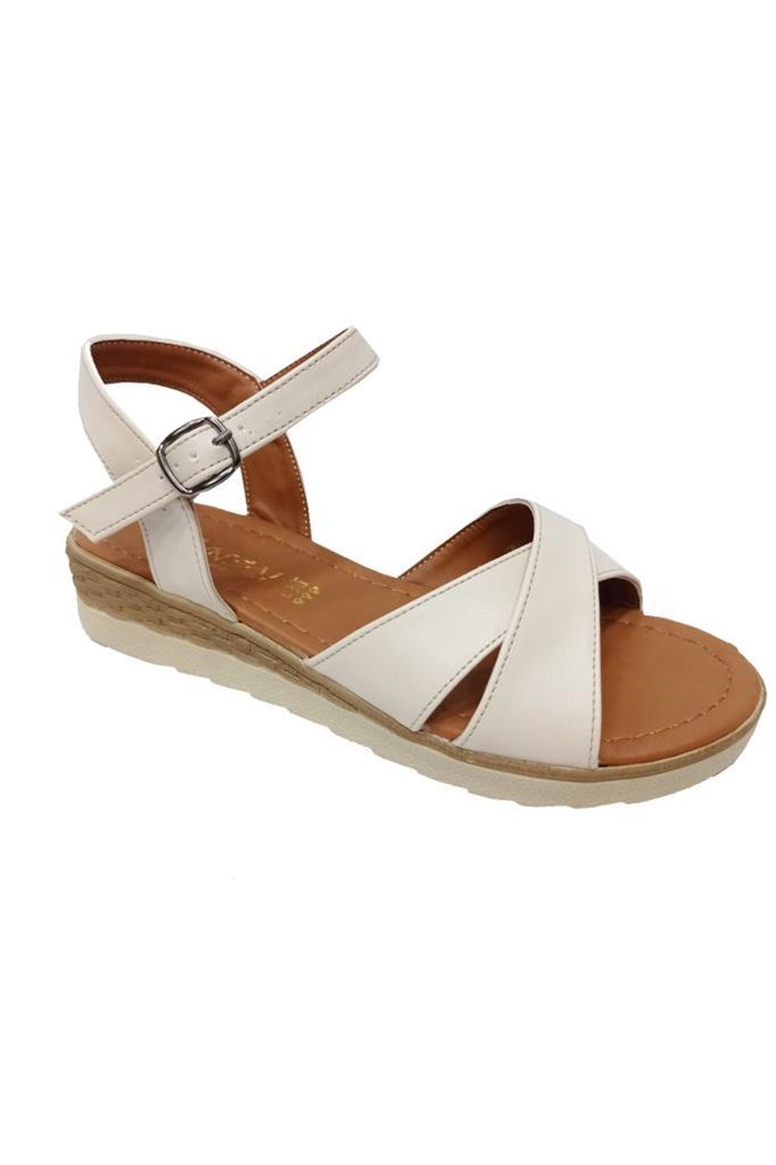 Günay 0412 Deri Trend Fashion Kadın Sandalet