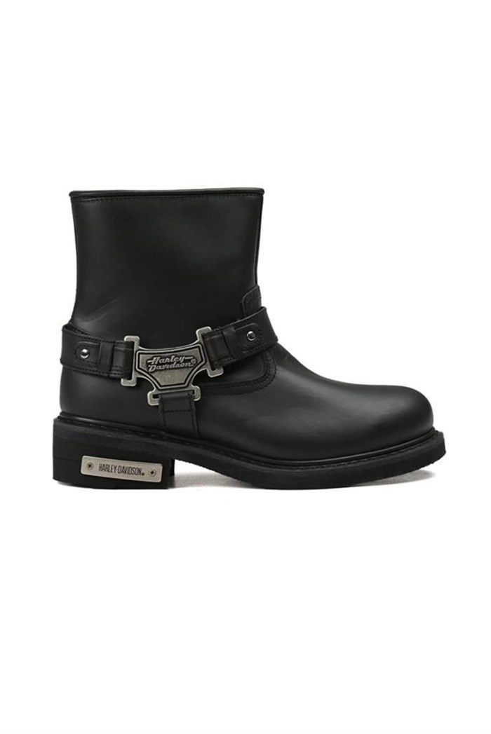 Harley Davidson Estes Hakiki Deri Bot 40-45 Black Deri
