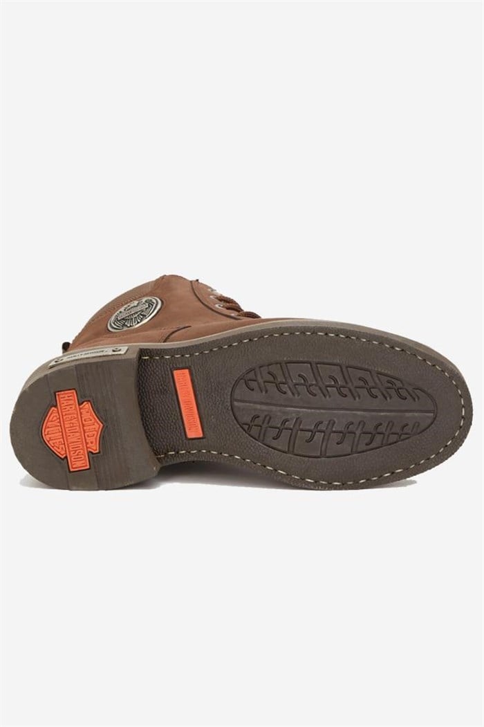 Harley Davidson Jim Hakiki Nubuk Deri Bot 40-45 Dark Brown Nubuk