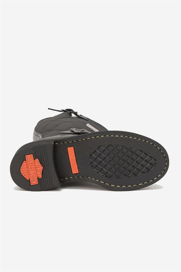 Harley Davidson Laconıa 644 Hakiki Deri Bot 36-40 Black Yağlı Deri