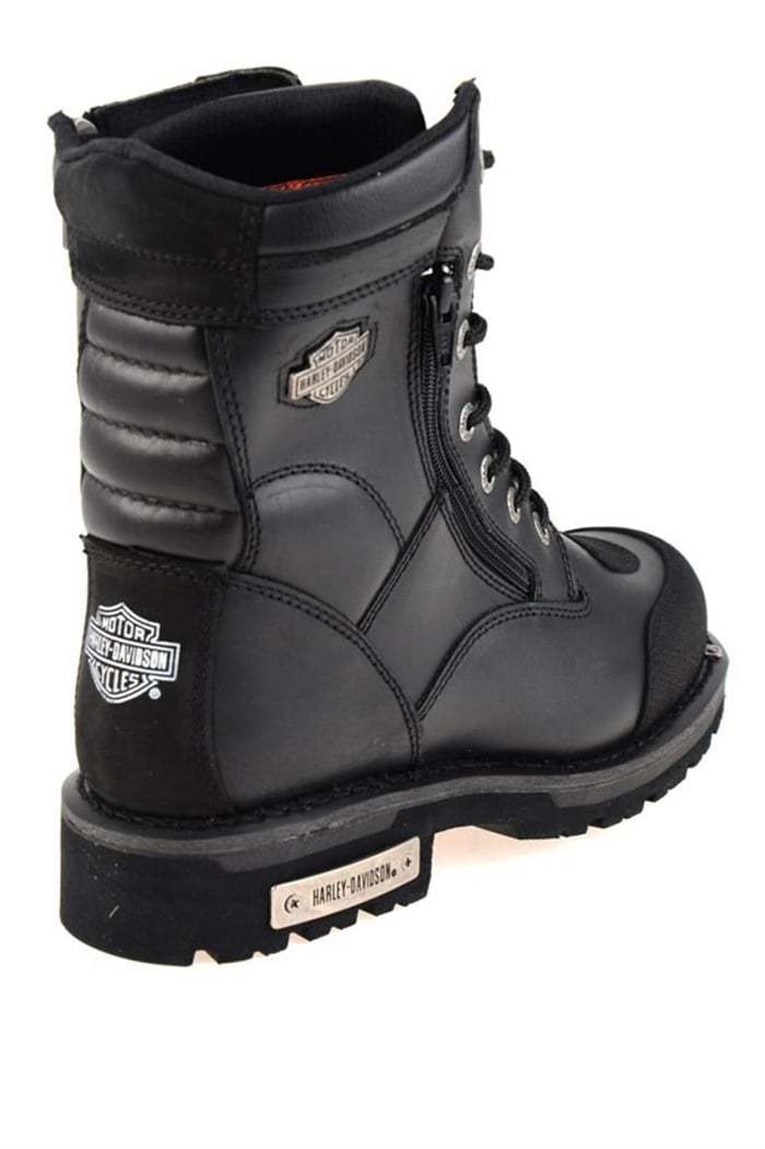 Harley Davidson Riddick Hakiki Deri Bot 40-45  Black Deri