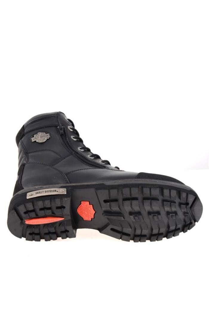 Harley Davidson Riddick Hakiki Deri Bot 36-40 Black Deri