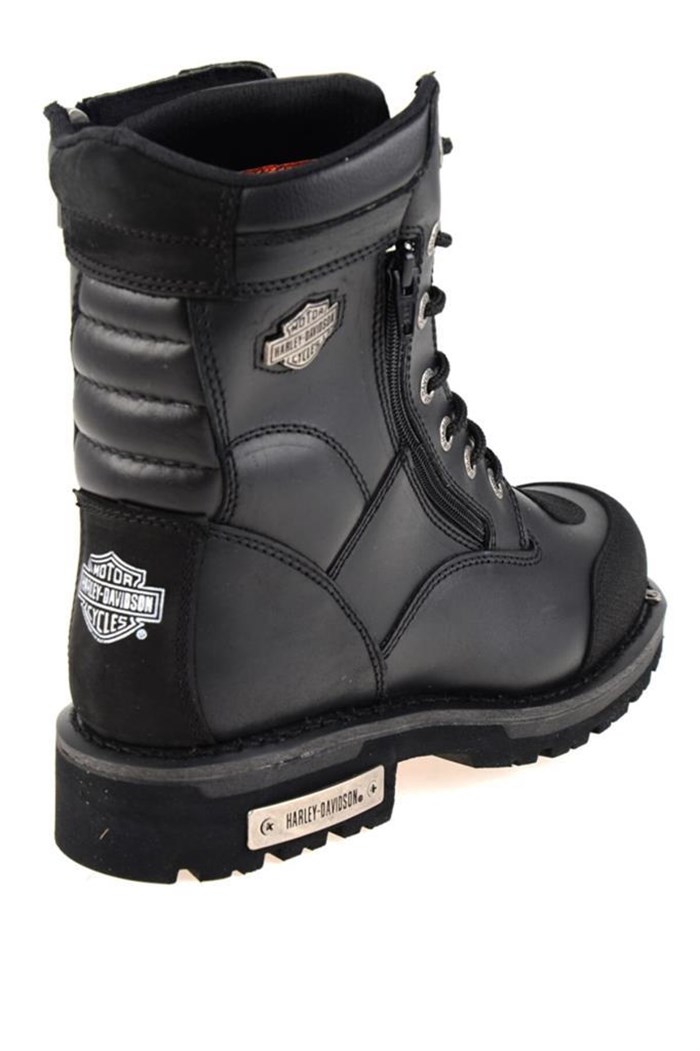 Harley Davidson Riddick Hakiki Deri Bot 40-45  Black Deri