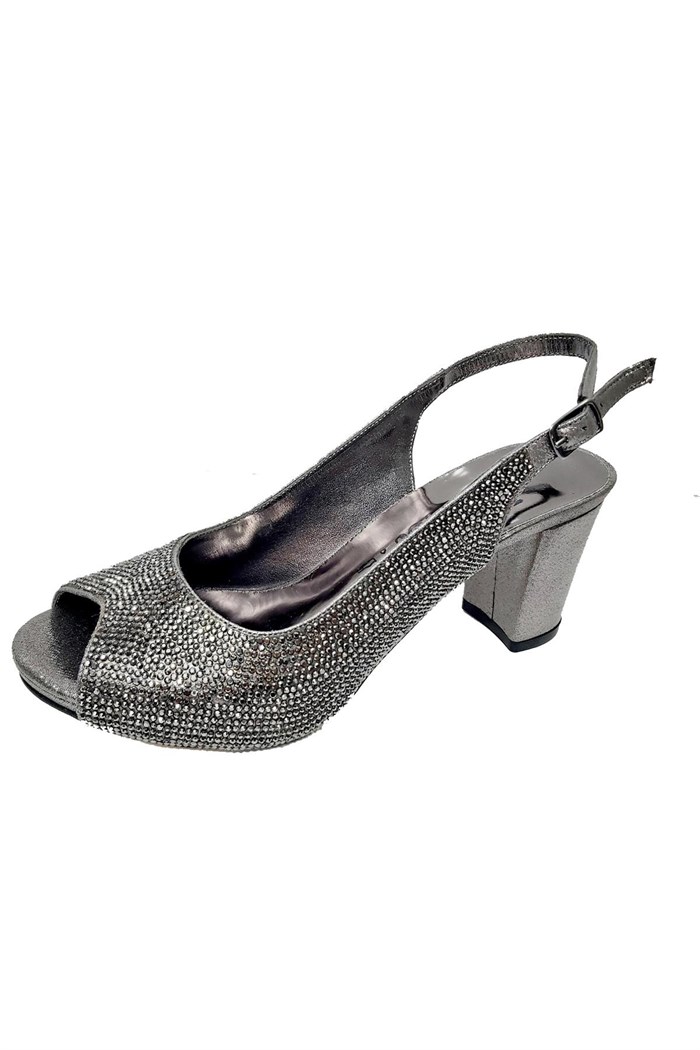 Jena 9166-20 Taşlı Abiye Trend Fashion Ayakkabı