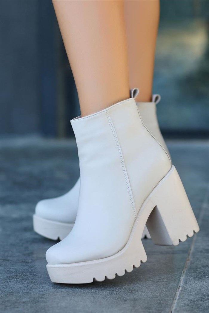 Jevel 208 Deri Trend Fashion Kadın Bot
