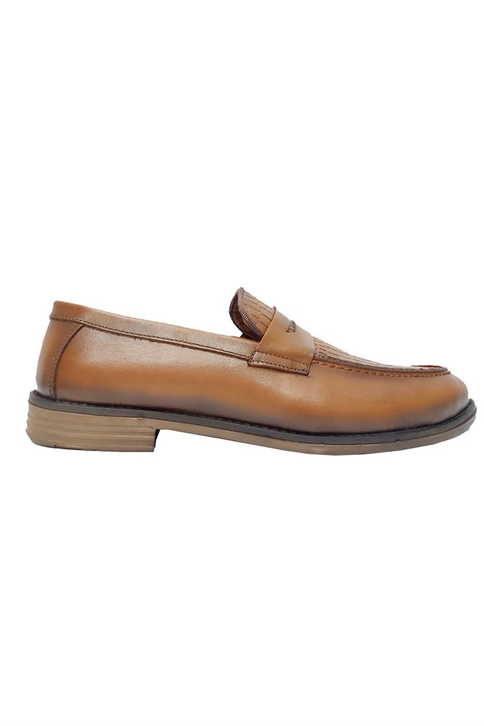 Kibpolo 55144 Hakiki Deri Loafer Erkek Ayakkabı