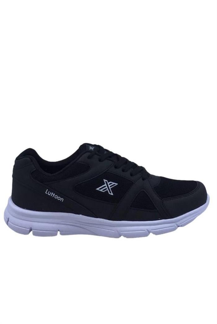 Luttoon 251-24 Anorak Fashıon Erkek Sneaker Siyah - Beyaz 40-44