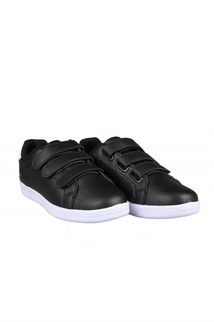 M.P 222-2518 Sport Casual Kadın Sneakers Ayakkabı Siyah Beyaz