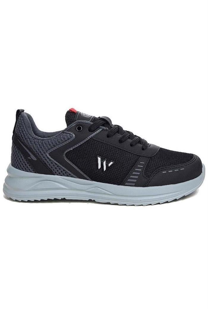 Magg Point 5310 Anorak Trend Sneaker Erkek Ayakkabı Siyah Beyaz