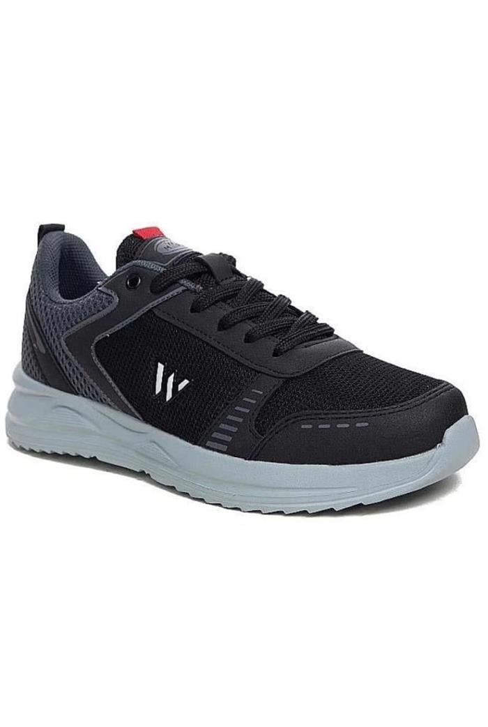 Magg Point 5310 Anorak Trend Sneaker Erkek Ayakkabı Siyah Beyaz
