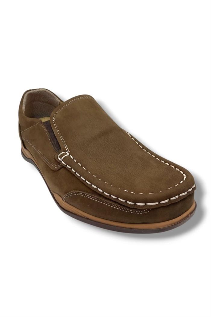 Master 1704-25 Hakiki Nubuk Deri Anatomik Casual Erkek Ayakkabı
