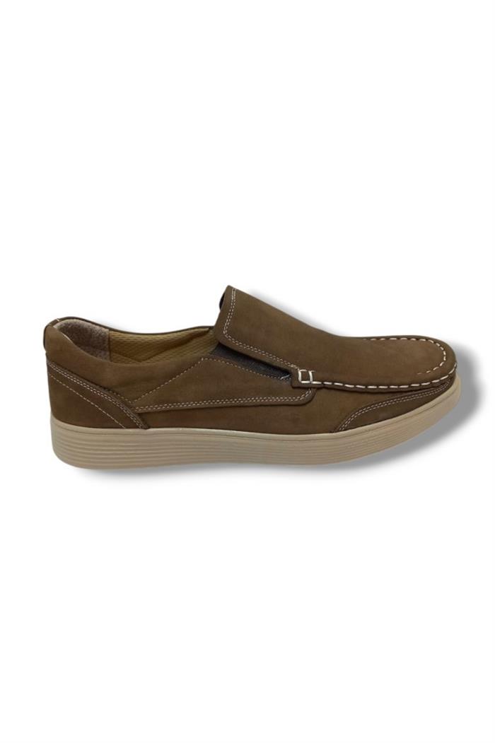 Master 1705-25 Hakiki Nubuk Deri Anatomik Casual Erkek Ayakkabı