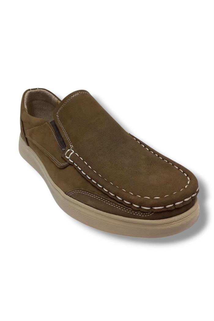 Master 1705-25 Hakiki Nubuk Deri Anatomik Casual Erkek Ayakkabı