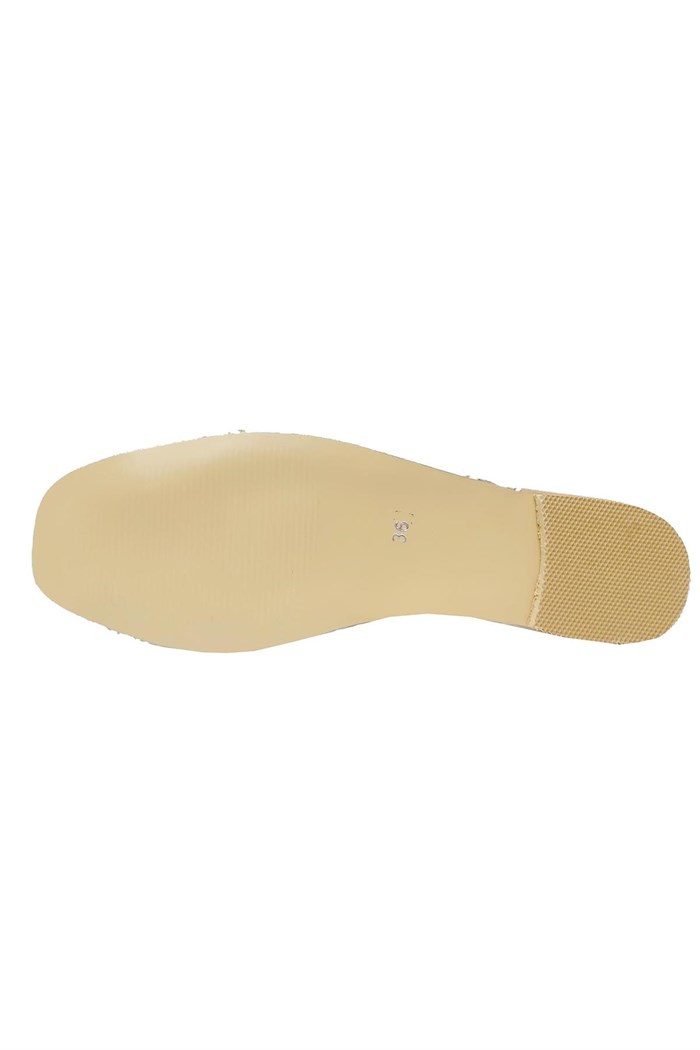 Melike Shoes 4002 Örgülü Trend Fashion Kadın Terlik