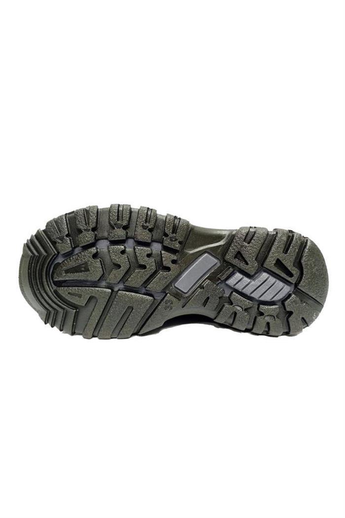 Ndrops 034 Deri Outdoor Filet Çocuk Spor Ayakkabı Laci Gümüş