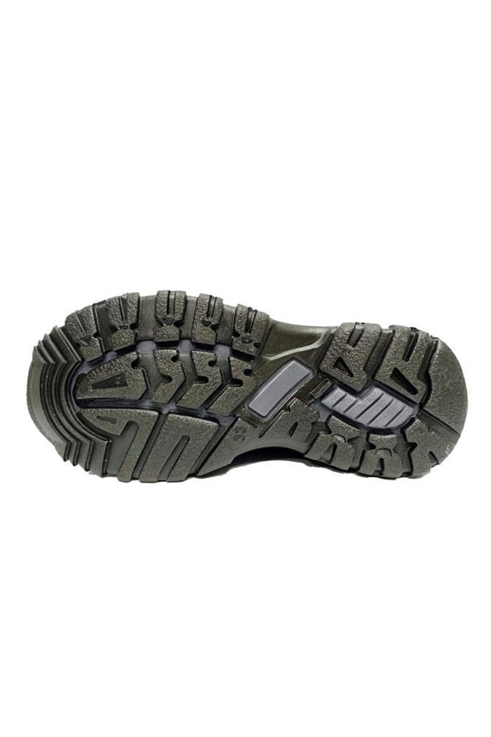 Ndrops 034 Deri Outdoor Filet Çocuk Spor Ayakkabı Laci Gümüş