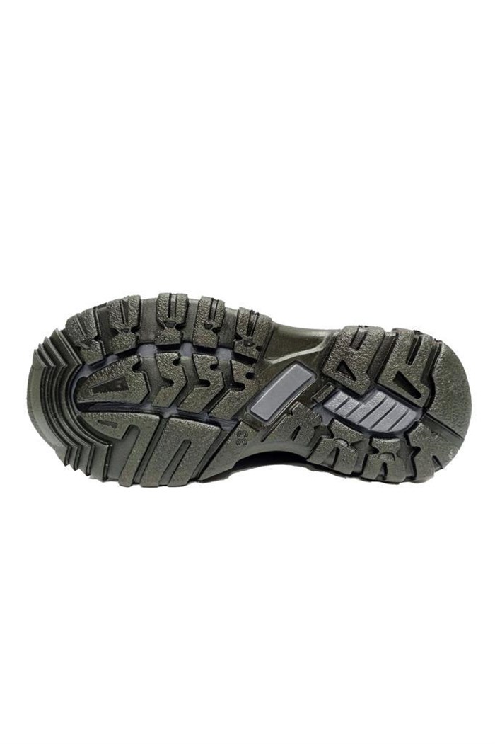 Ndrops 034 Deri Outdoor Filet Çocuk Spor Ayakkabı Laci Gümüş