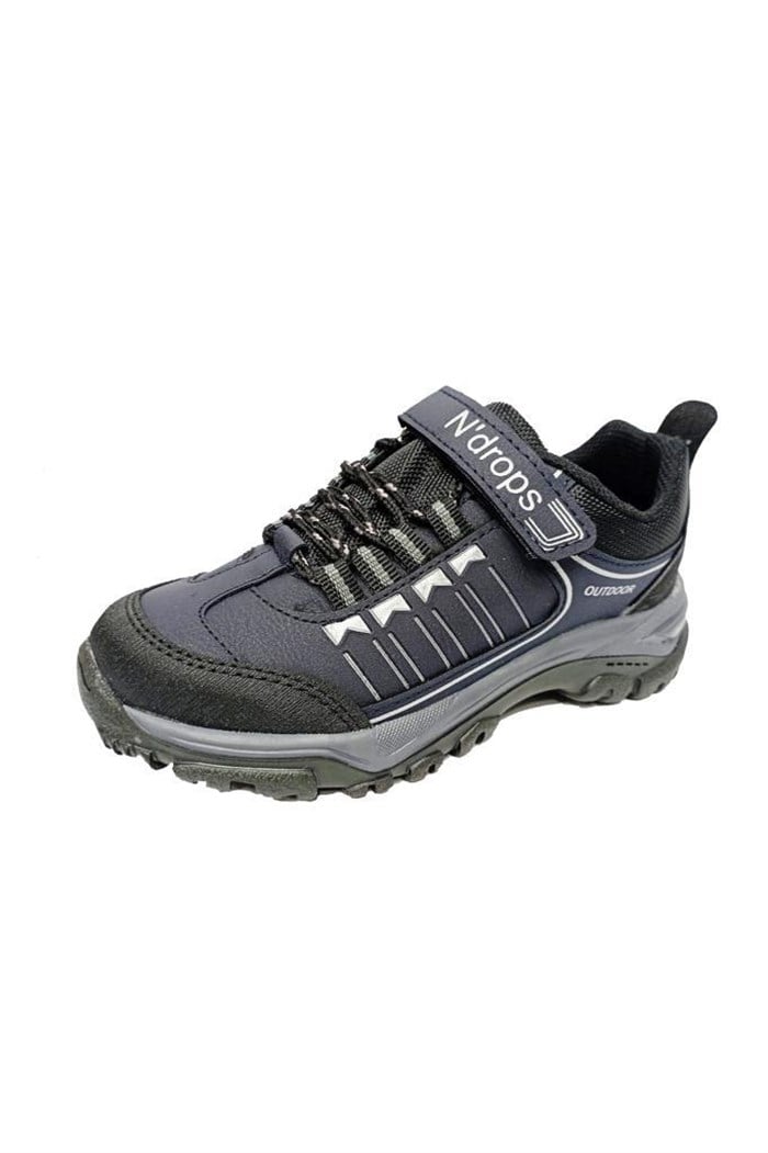 Ndrops 034 Deri Outdoor Filet Çocuk Spor Ayakkabı Laci Gümüş