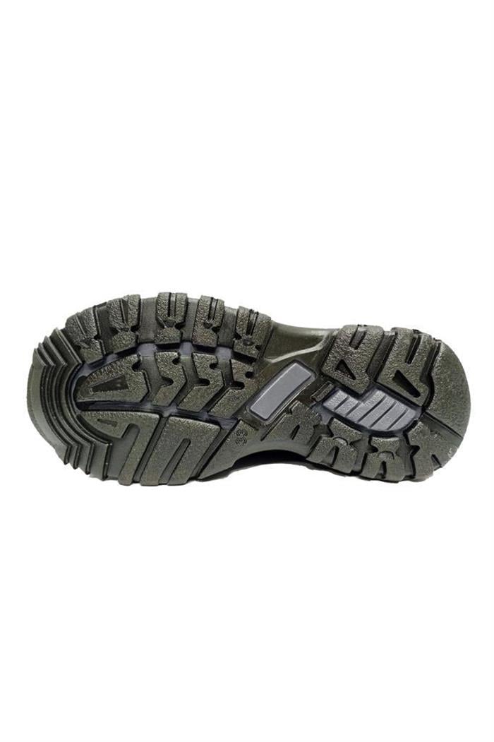Ndrops 034 Deri Outdoor Filet Çocuk Spor Ayakkabı Laci Gümüş